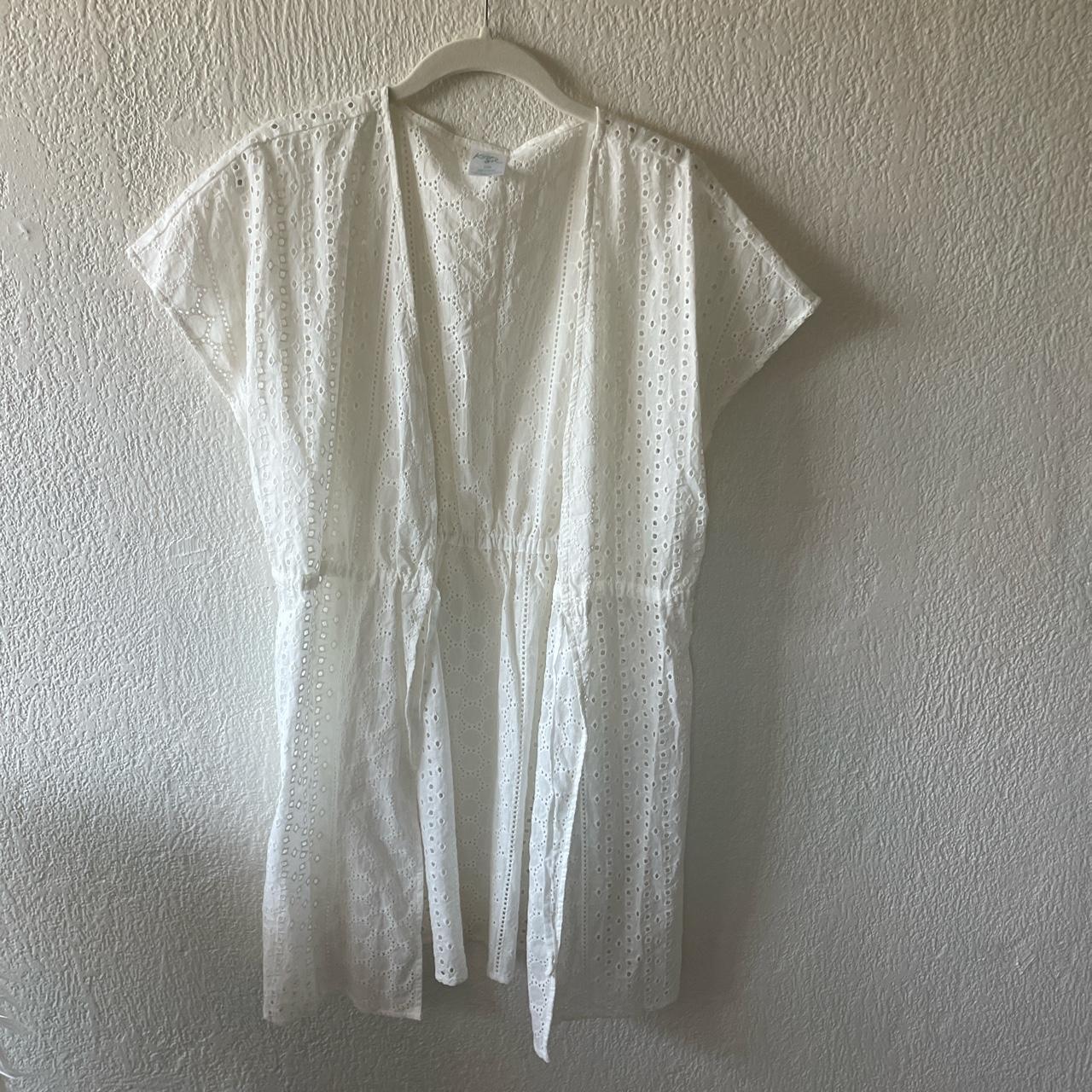 Kona Sol Women's White Cover-ups | Depop