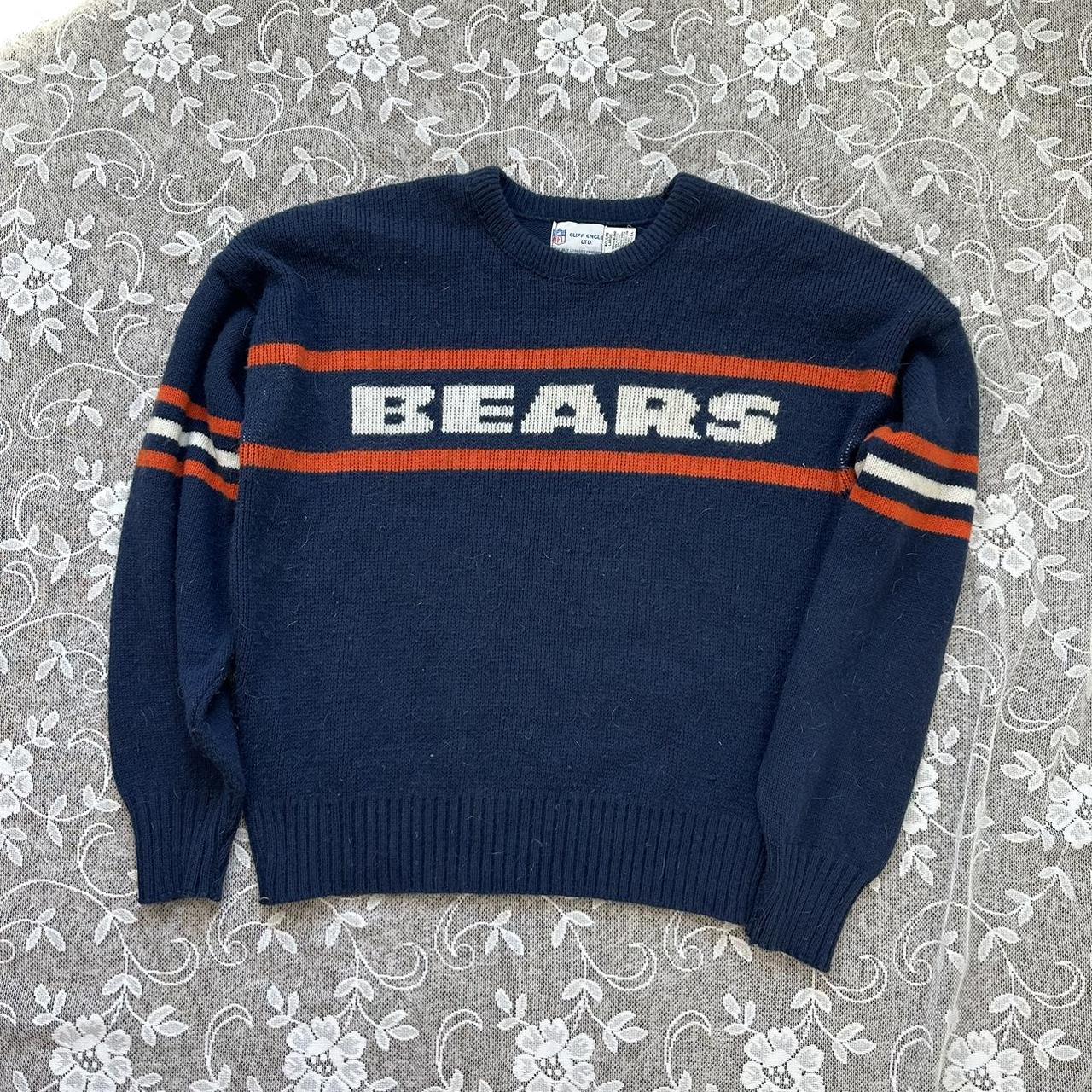 Vintage 1990s Cliff Engle Chicago Bears NFL wool - Depop