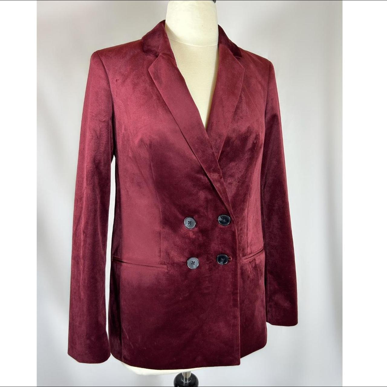 Express on sale burgundy jacket