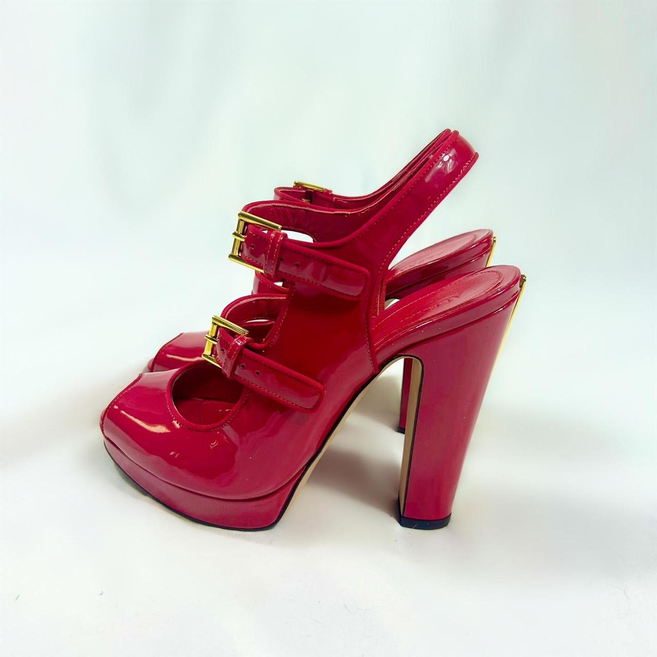 Alexander mcqueen red store heels