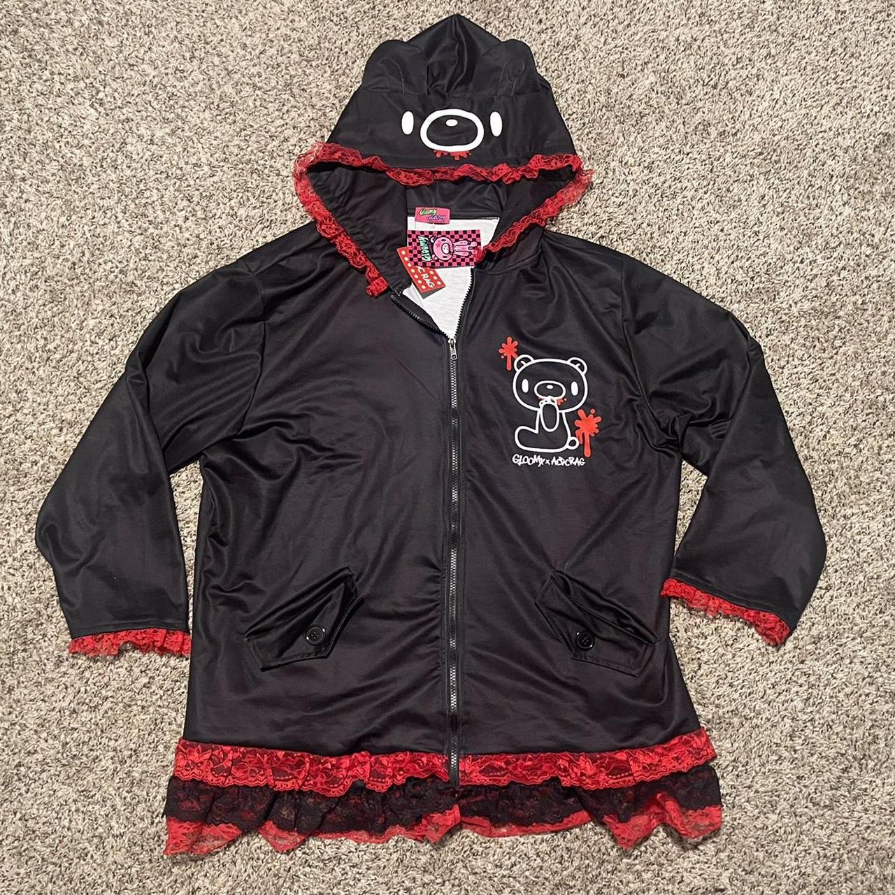 🖤Rare Gloomy Bear AC/DC Rag Zip-Up Plus Size🖤 🖤Rare... - Depop