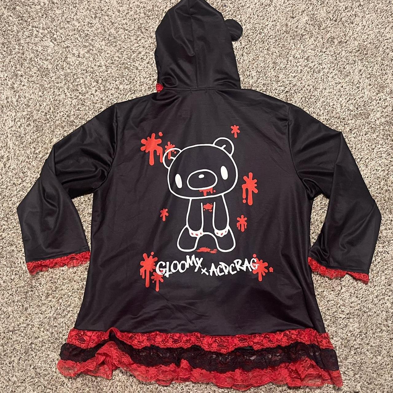 🖤Rare Gloomy Bear AC/DC Rag Zip-Up Plus Size🖤 🖤Rare... - Depop