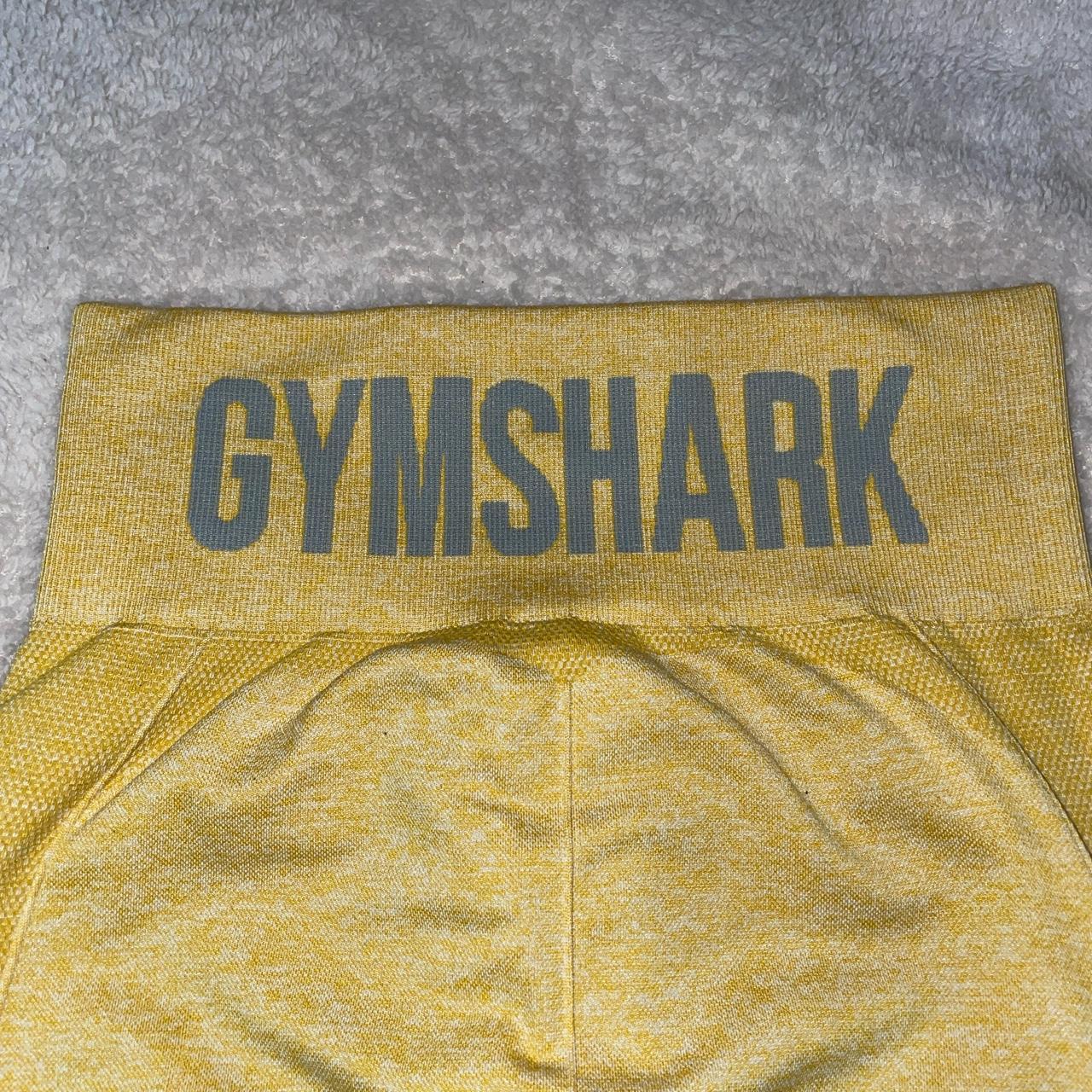 Yellow marl, flex high waisted gymshark leggings