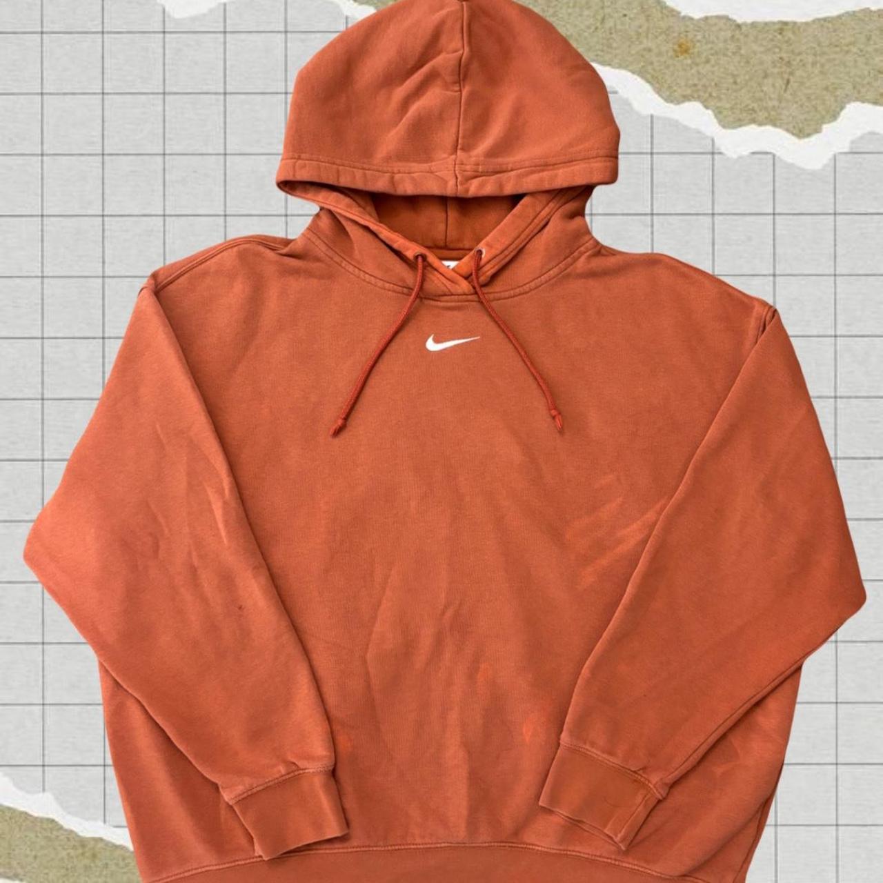 nike orange hoodie