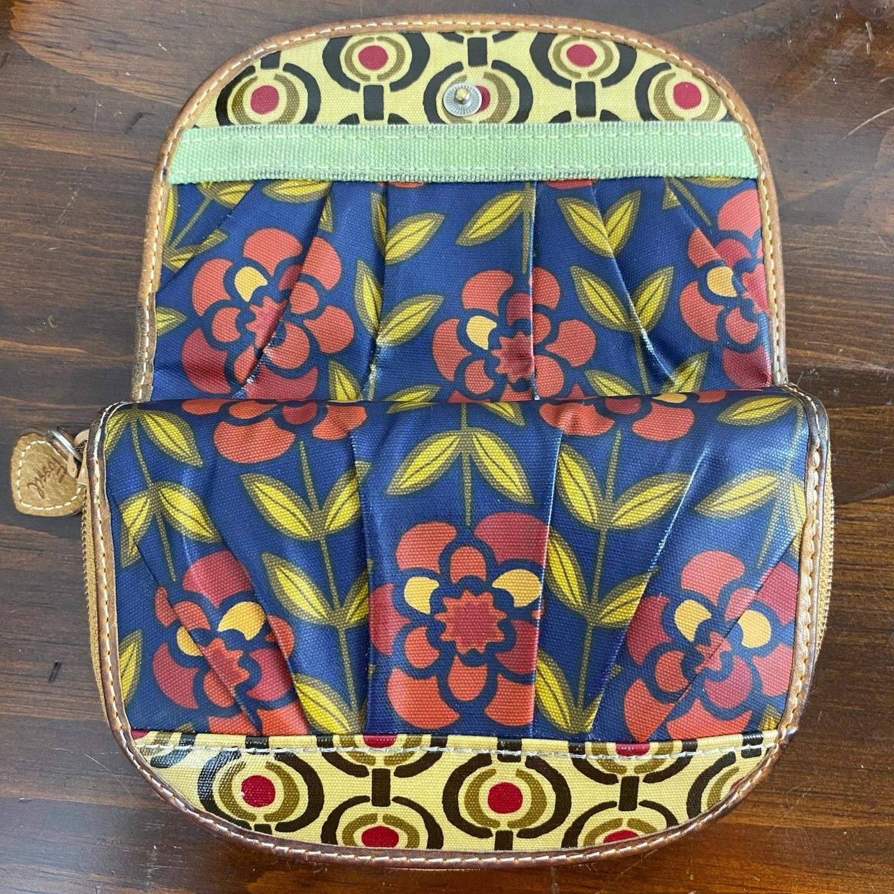 Fossil Women's Wallet - Tan/Red – Fossil Floral C… - image 6