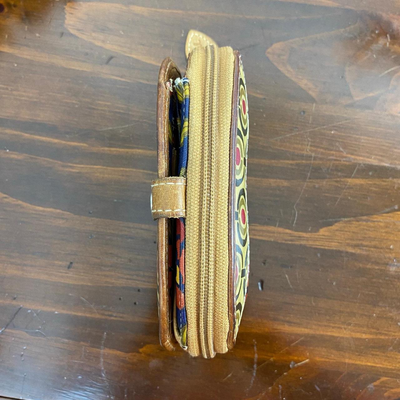 Fossil Women's Wallet - Tan/Red – Fossil Floral C… - image 3