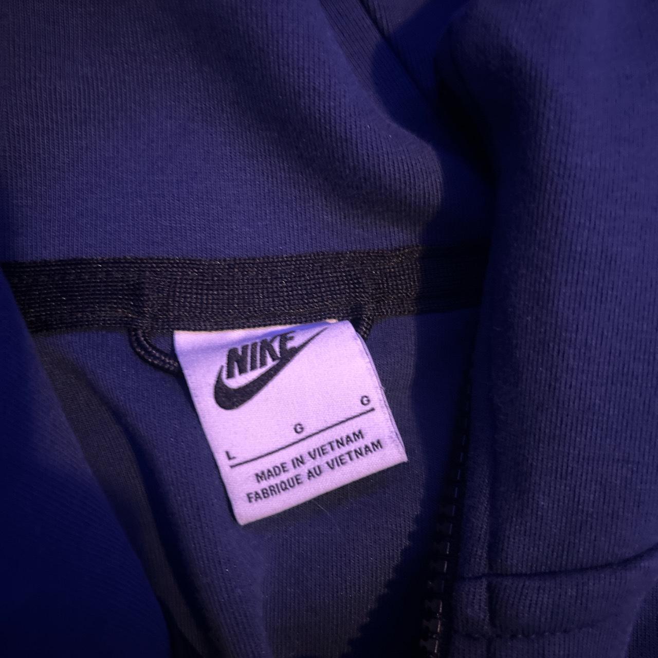 Navy blue Nike tech some stains on the front not to... - Depop