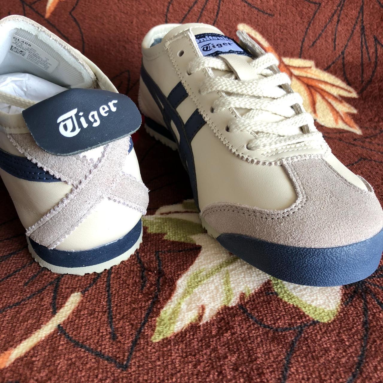 Onitsuka Tiger Men's Sneakers Cream/Blue US – Onitsuka Tiger