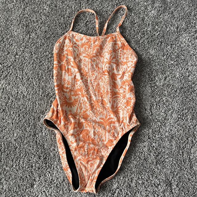 Lucky brand one piece suite. Worn one time. - Depop