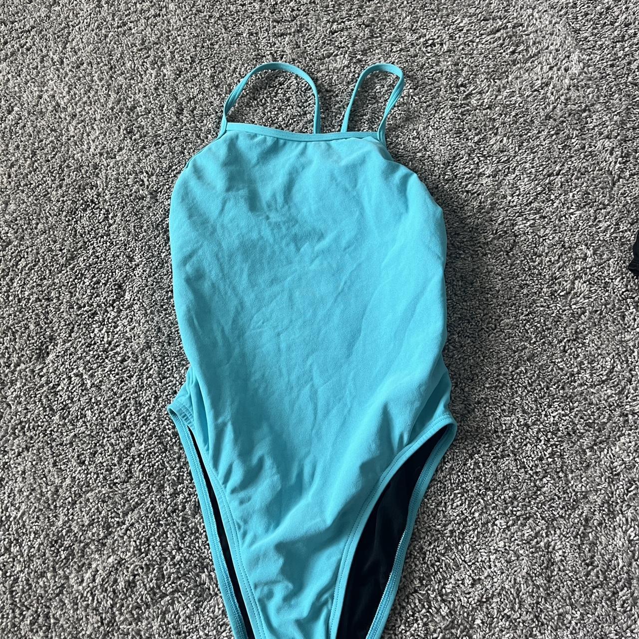 UNIQLO U Seamless One Piece Swimsuit With Open Back - Depop