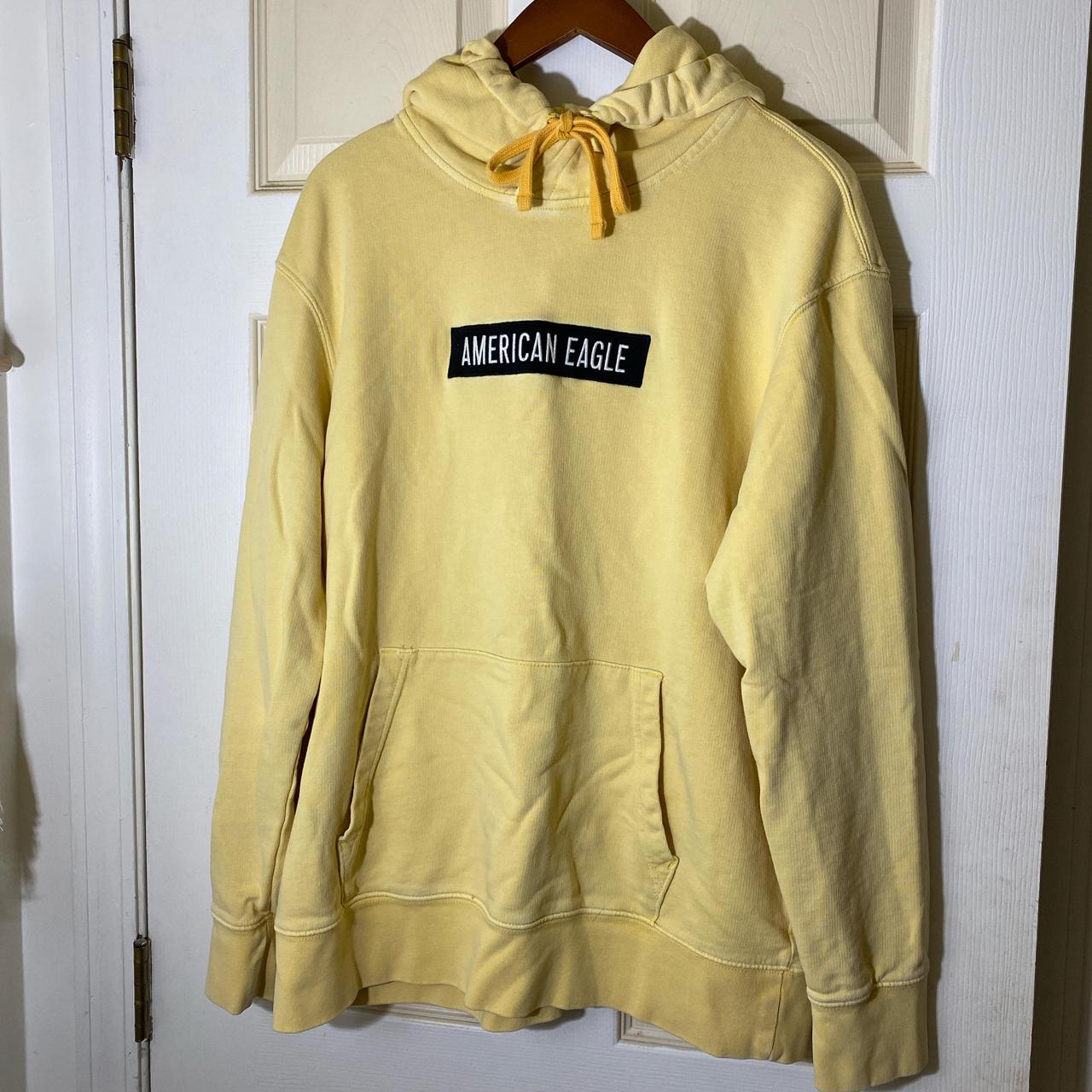 American eagle yellow hoodie best sale