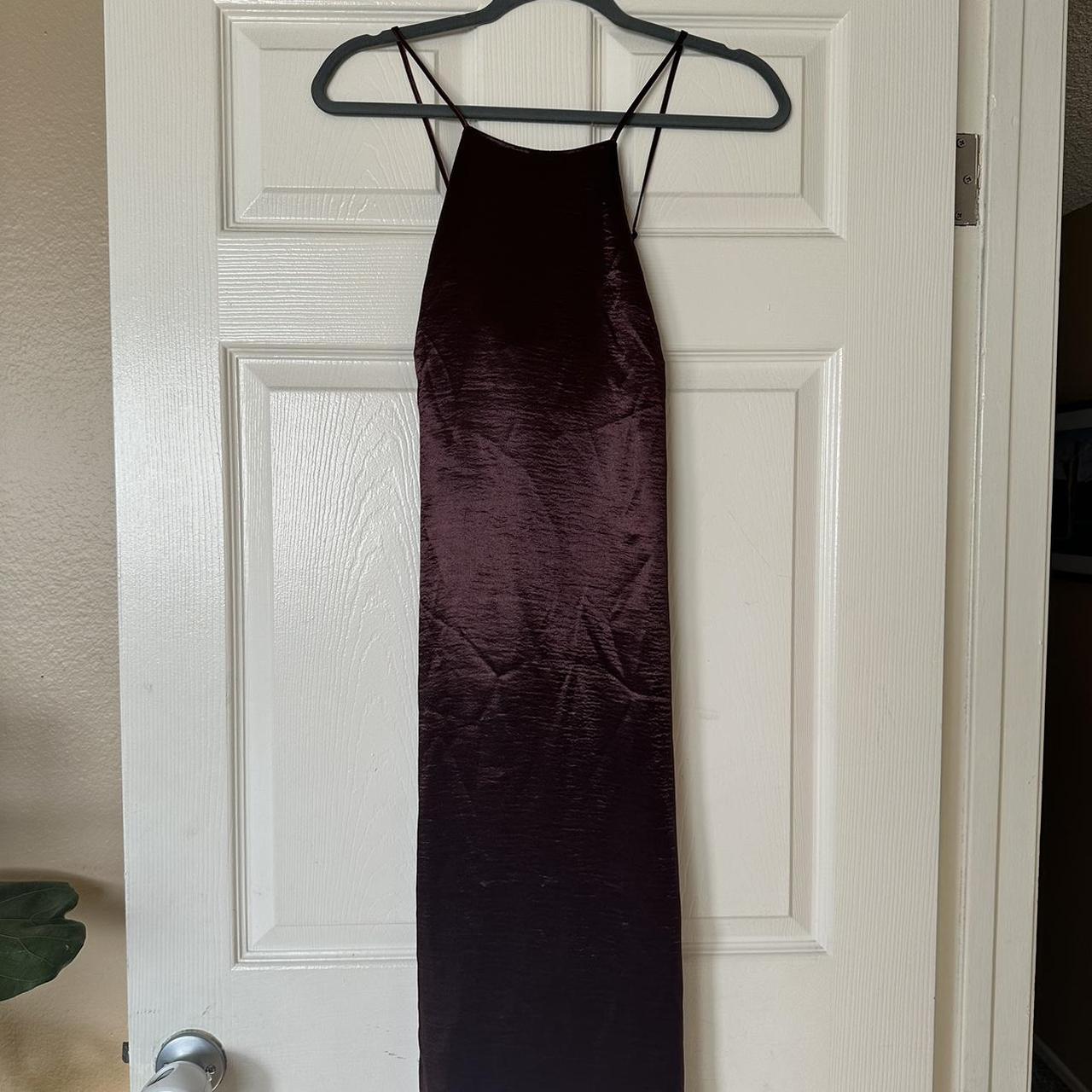 Maroon best sale dress target