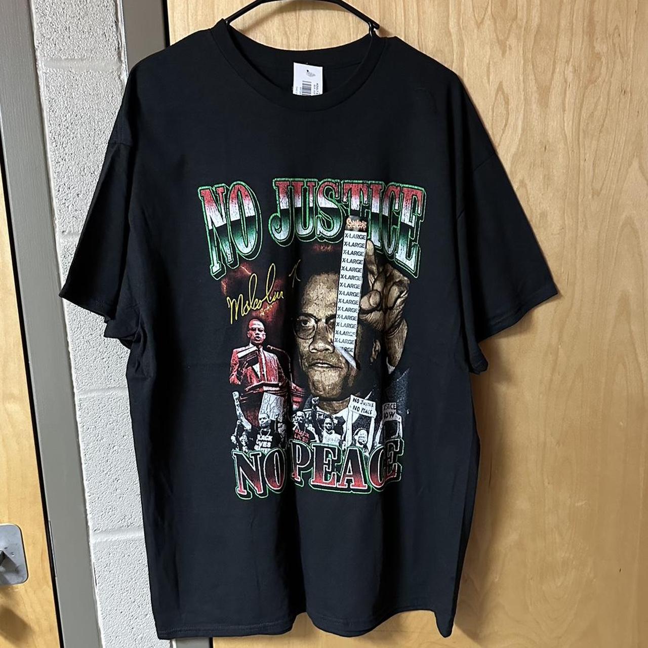 Malcolm X graphic tee - Depop