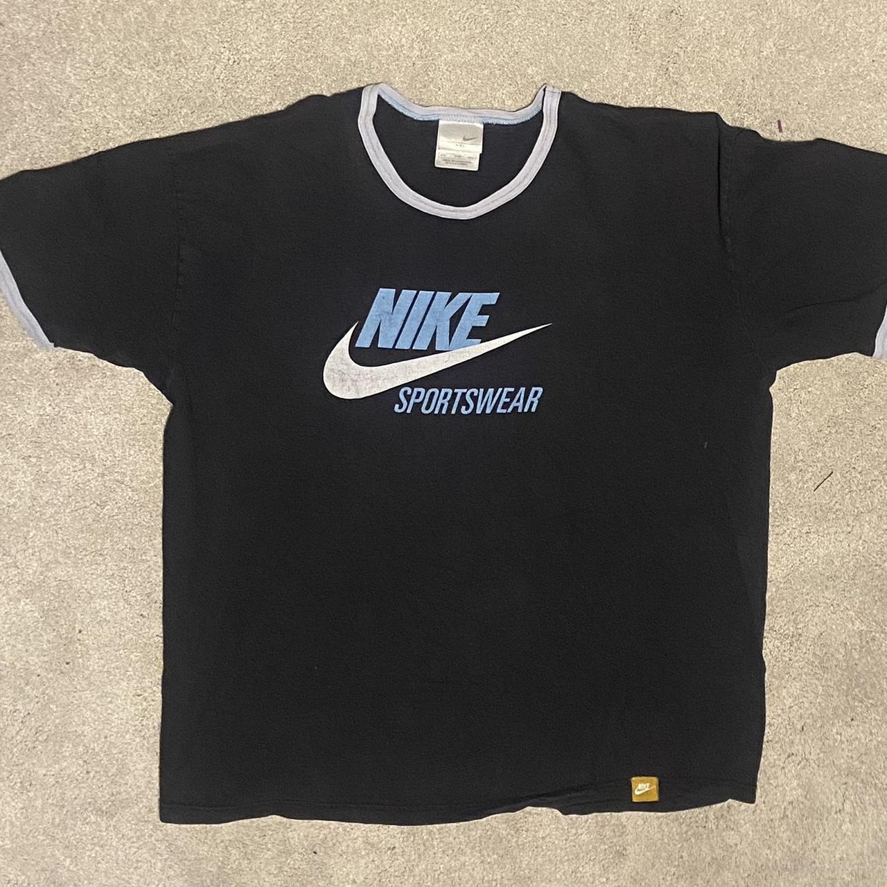 Vintage Nike Sportswear Tee Shirt Size XXL- Fits... - Depop