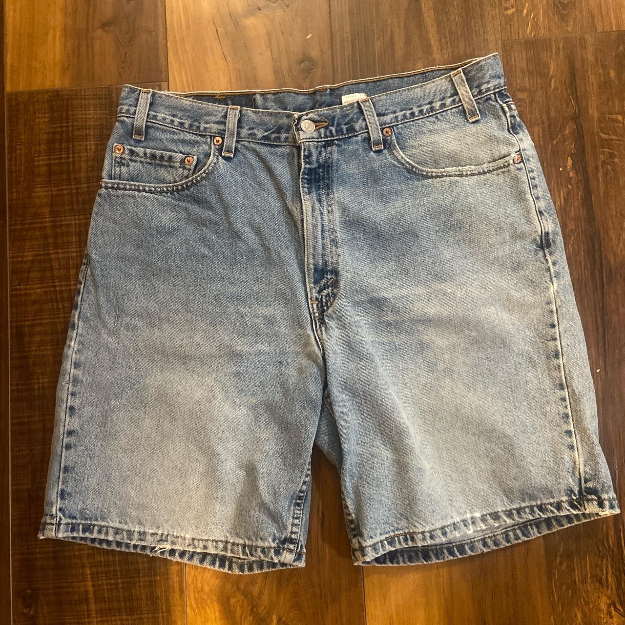 Size 36” Levine Jorts Fit Comfy #levi #jorts #baggy - Depop