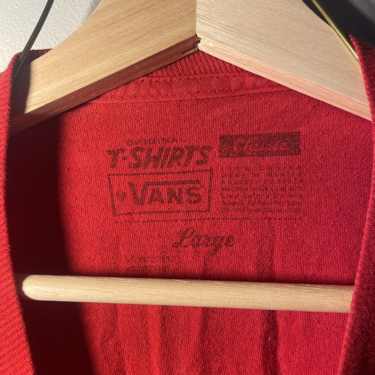 Vintage Vans Off the Wall Tee Size Large No Flaws... - Depop