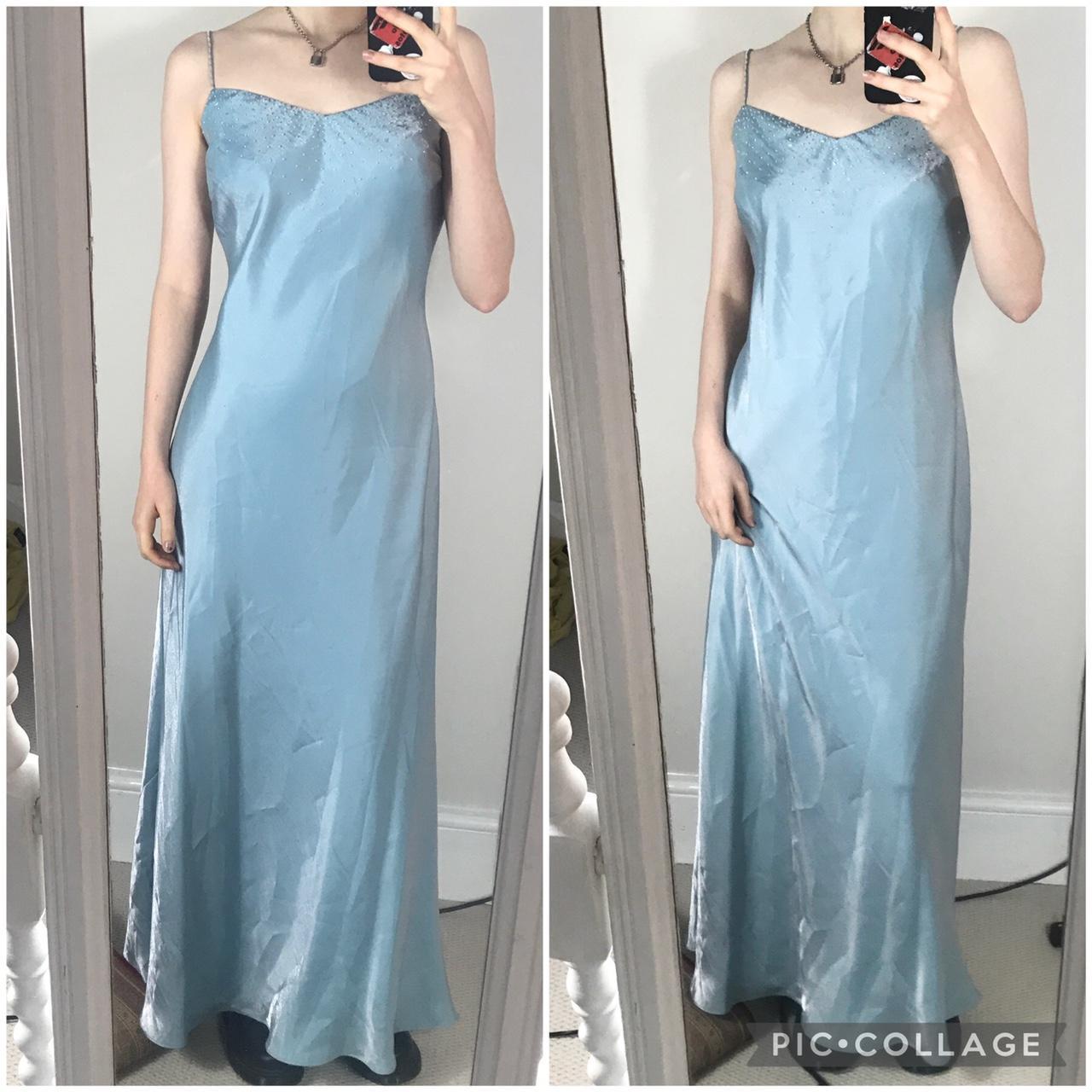 Debenhams light fashion blue dress