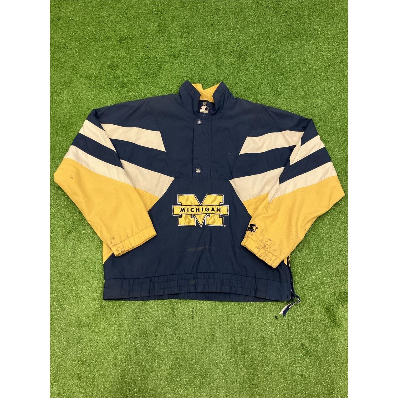 Michigan Pullover sale #Starter #Michigan