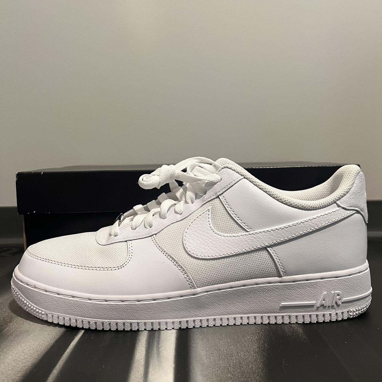 MENS WHITE NIKE AIR FORCE 1 UNWORN SIZE 11.5 #nike... - Depop