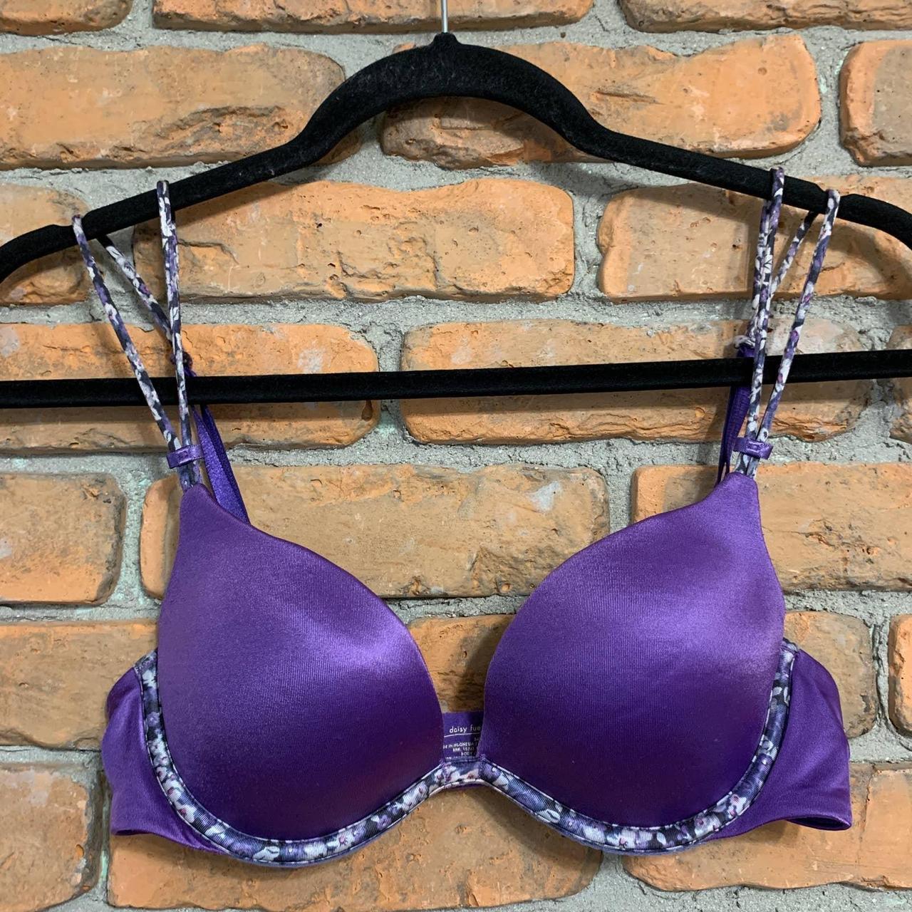 Daisy Fuentes Intimates Strappy Plunge Push-up... - Depop