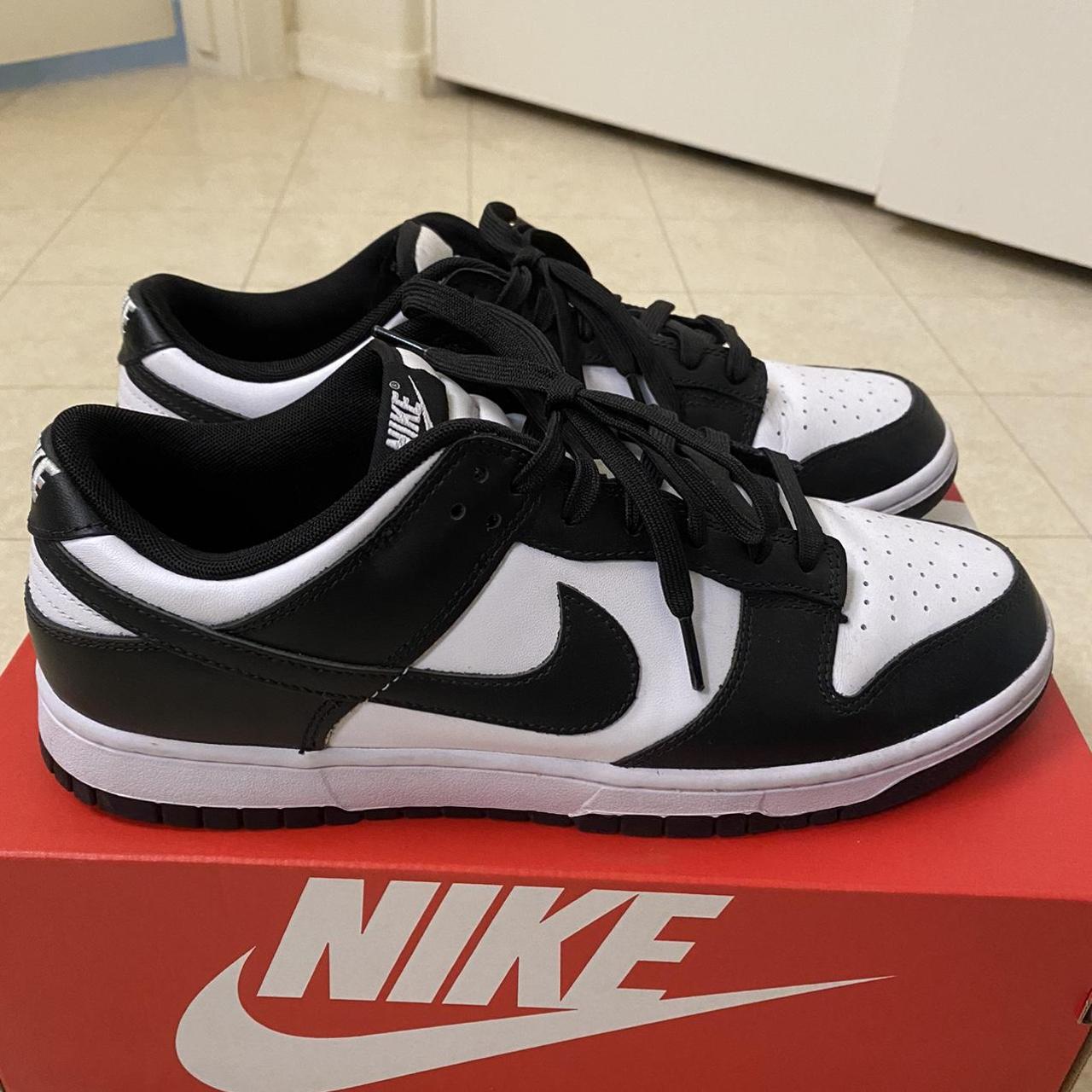 Nike Panda Dunk Low Size 11.5 Very good... - Depop