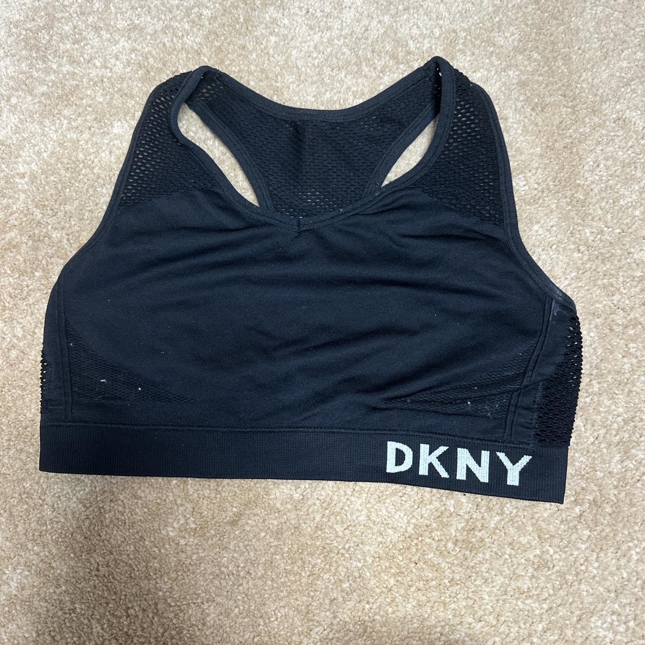 Dkny Sport Mesh Racerback Medium Impact Sports Bra