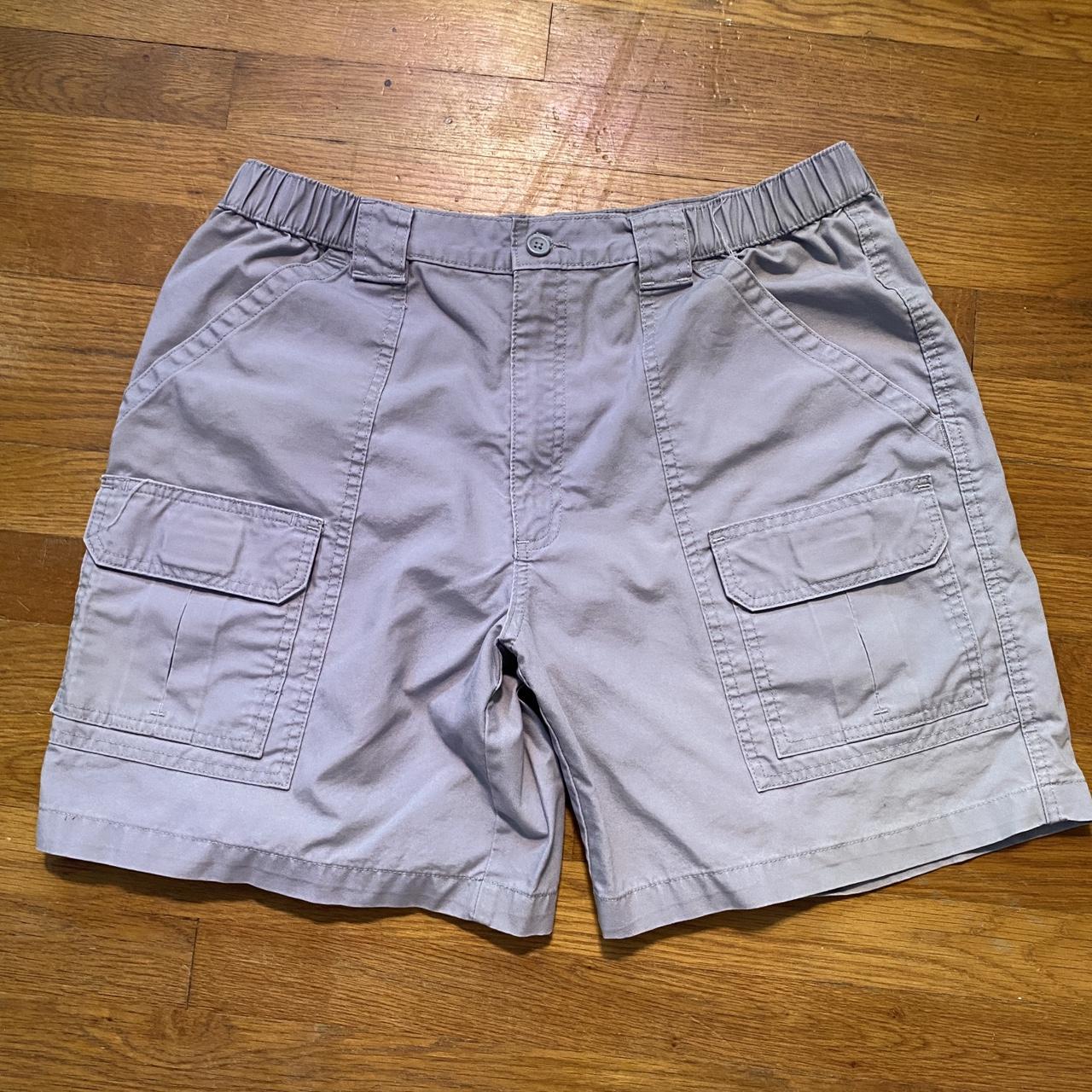 Savane grey cargo shorts men’s size 36 #streetwear... - Depop