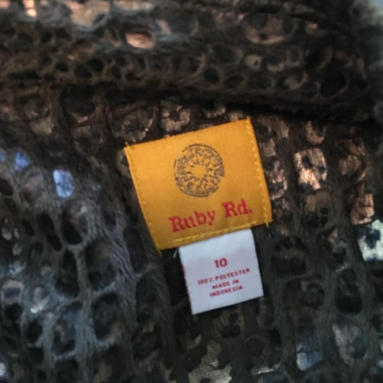 Ruby Rd. Women's Jacket - Brown/Gold - 10 – Ruby … - image 4