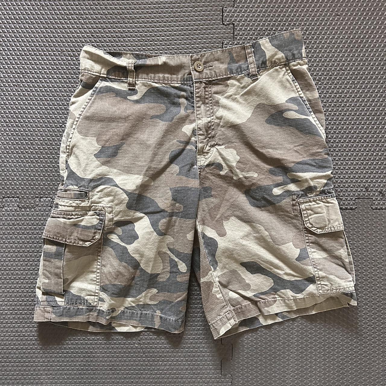 Men’s Camo Dickie Cargo Shorts 🌲🧰 ‼️Hard To Find... - Depop