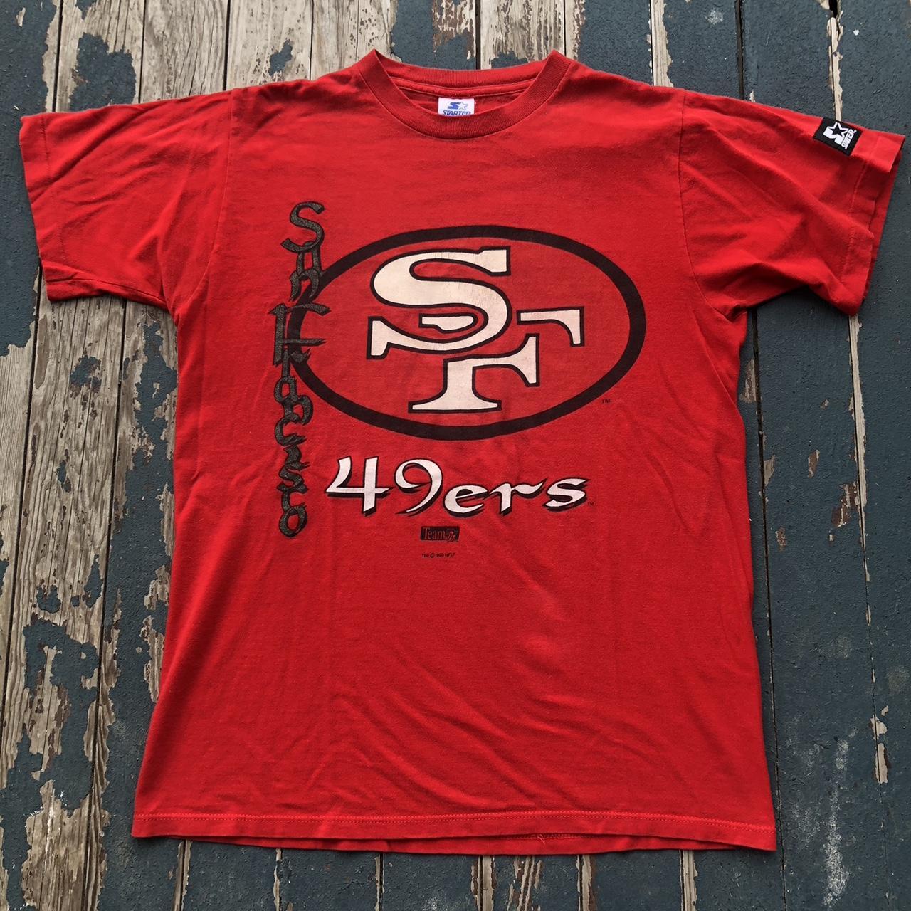 SAN FRANCISCO 49ERS vintage vtg 80's 90's tee shirt. - Depop