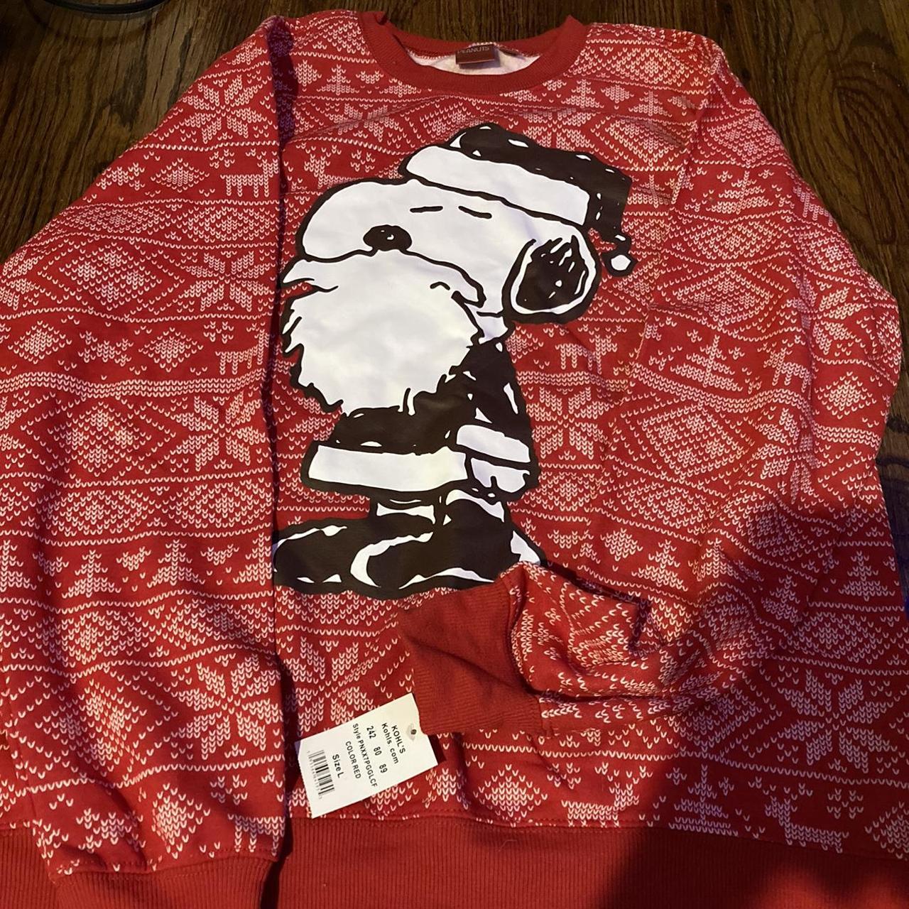 snoopy christmas pajama set SIZE LARGE #snoopy... - Depop