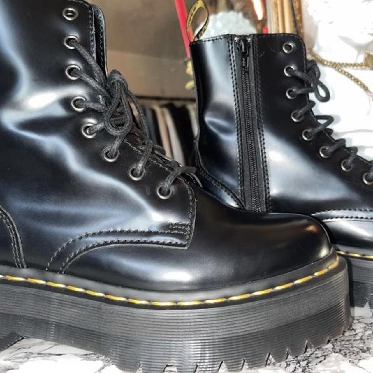 Platform Doc Martens Jadon Smooth Leather Worn a... - Depop