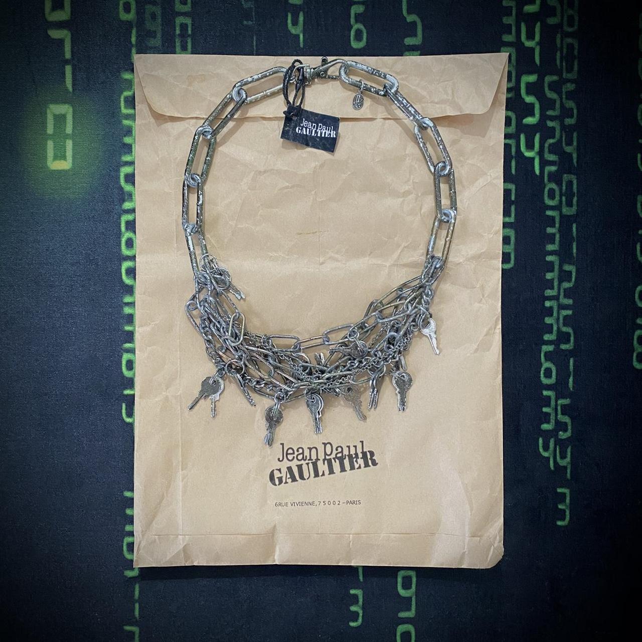 1998 JEAN PAUL GAULTIER SILVER WATCH Jean Paul Gaultier 5109 Silver Finish Designer Eyewear 49mm⁄51mm Lens Size