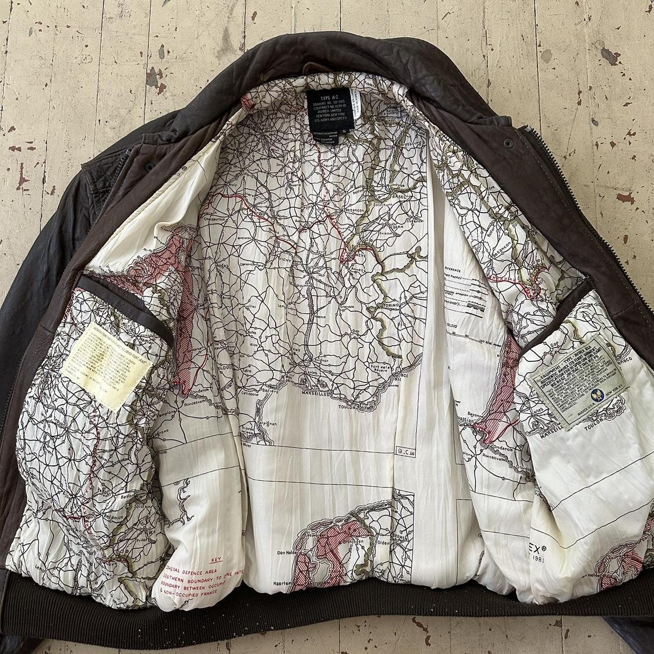 1987 Glenn Miller Avirex A-2 USO TOUR 1943 Leather | Depop