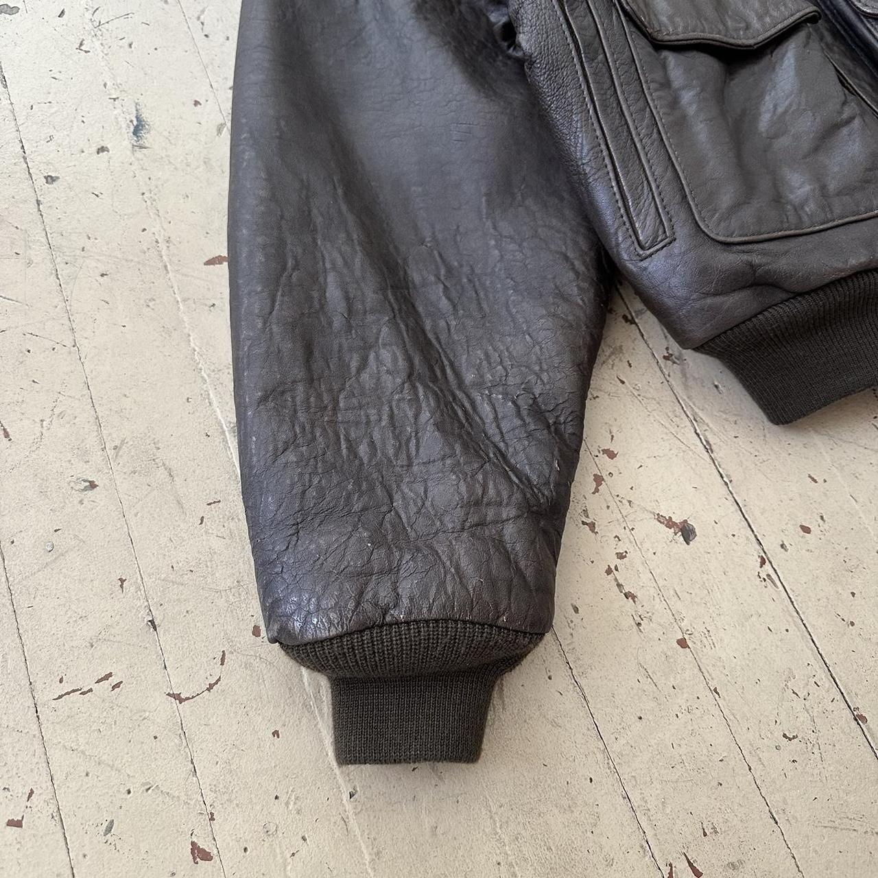 1987 Glenn Miller Avirex A-2 USO TOUR 1943 Leather | Depop