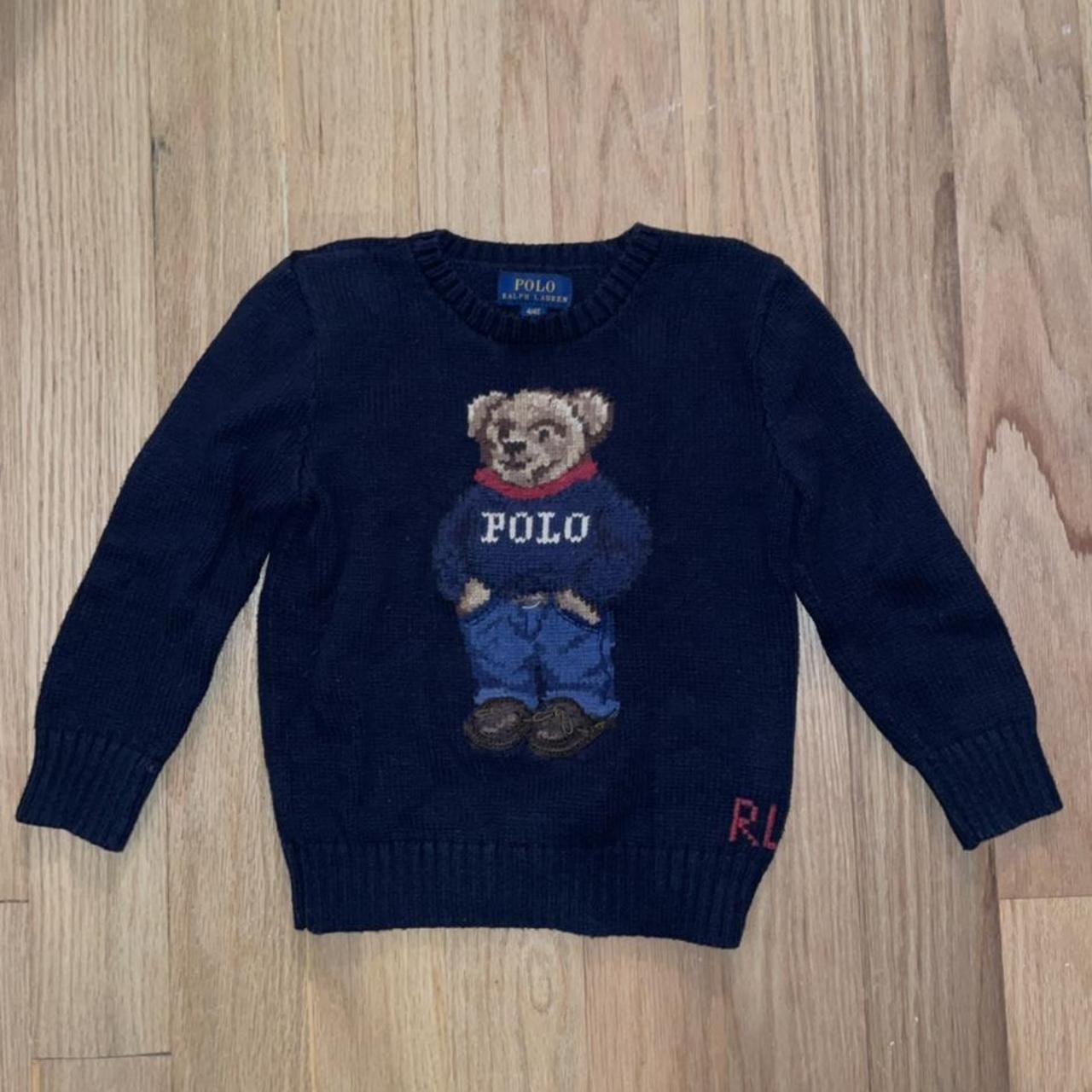 Polo bear-sweater - Depop