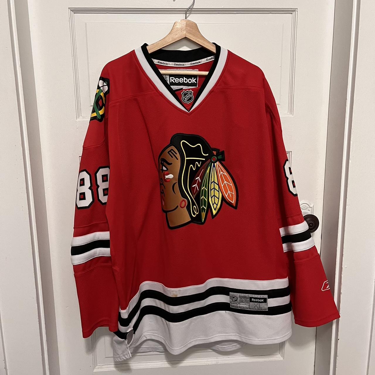 Reebok, Shirts, Chicago Blackhawks Patrick Kane Jersey