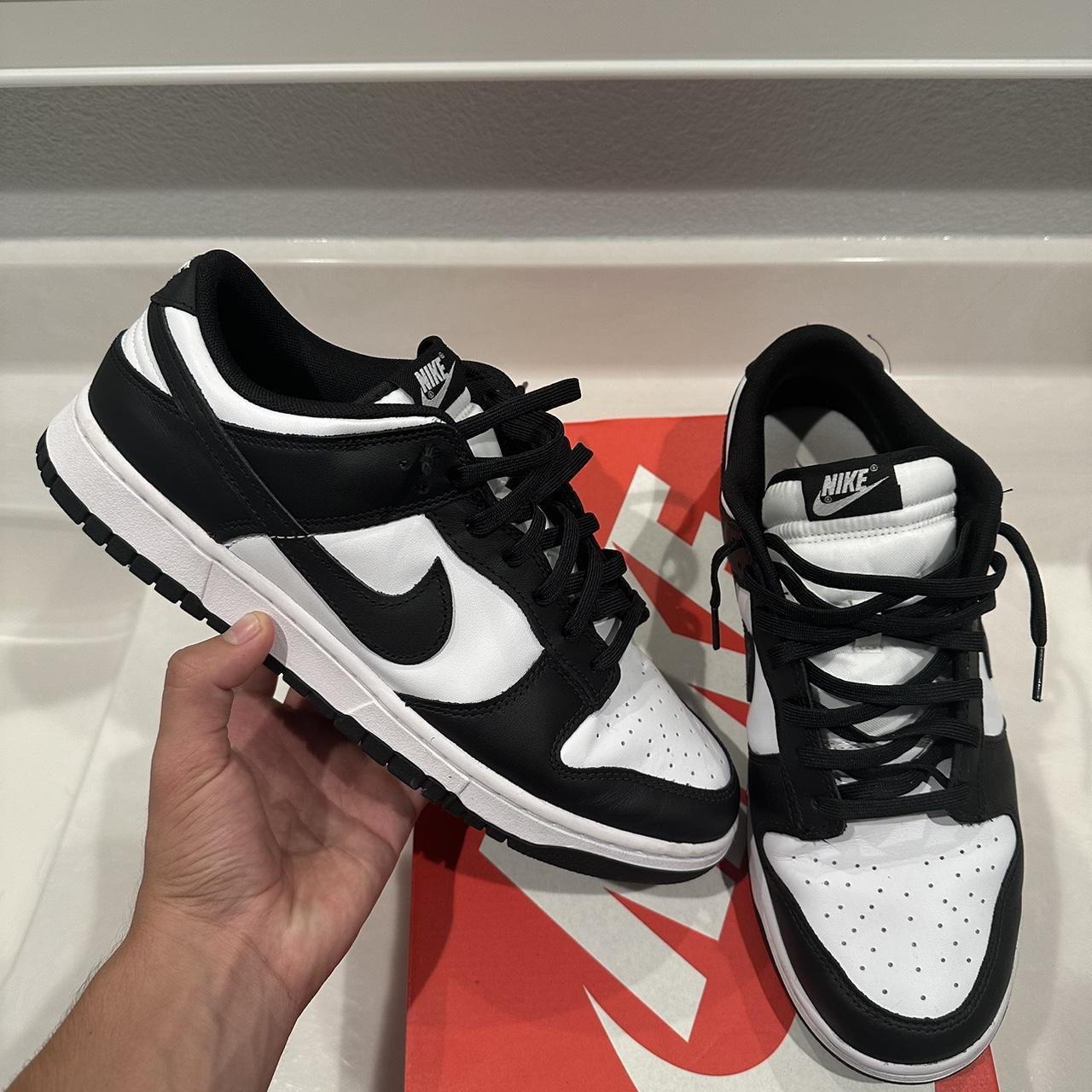 Panda dunk low Worn once or twice (Comes with og... - Depop