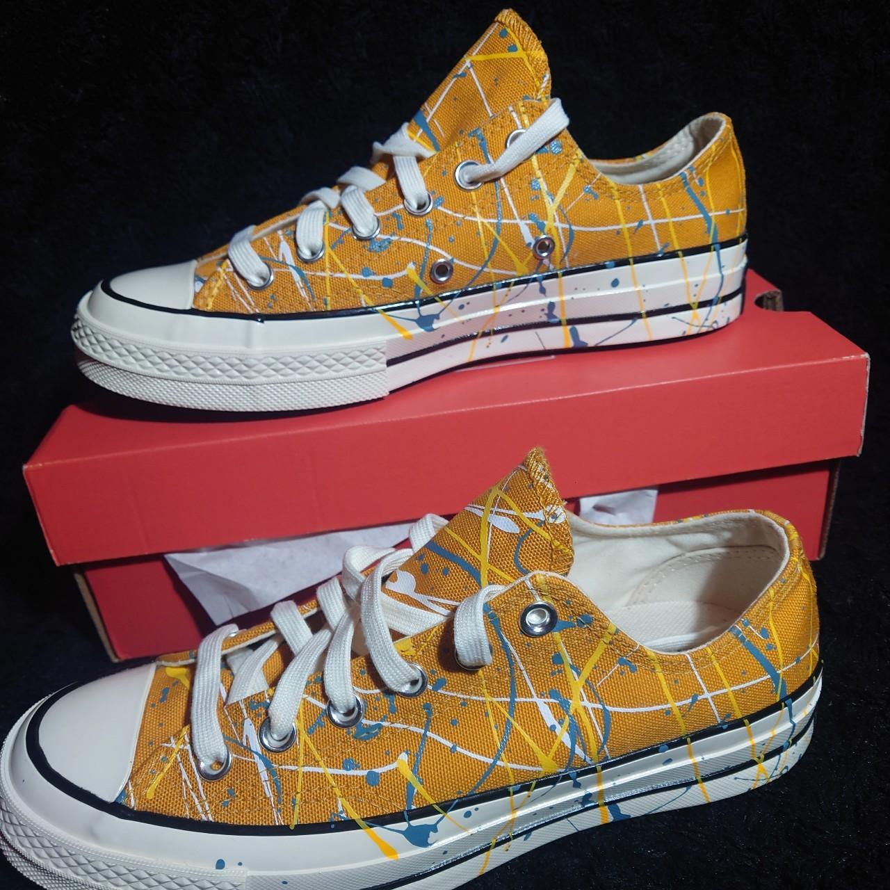 Converse Chuck 70 Archive Paint Splatter Men S Low Depop   P0 