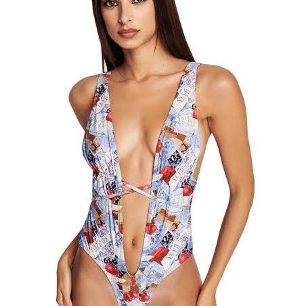 Iamgia ZALEY 2.0 ONE PIECE - CHERRY PRINT SIZE XS... - Depop