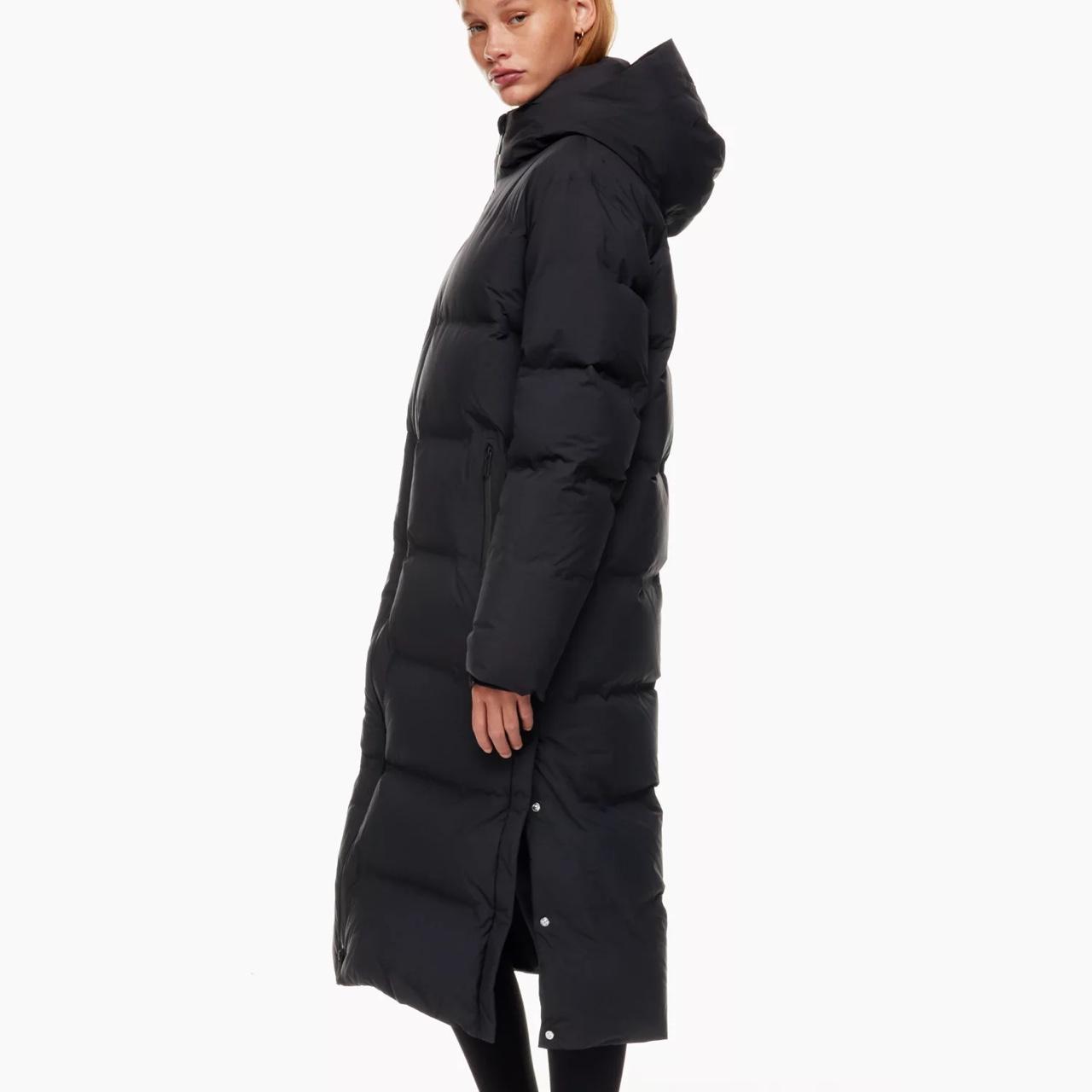 Aritzia Women's Black Coat Depop