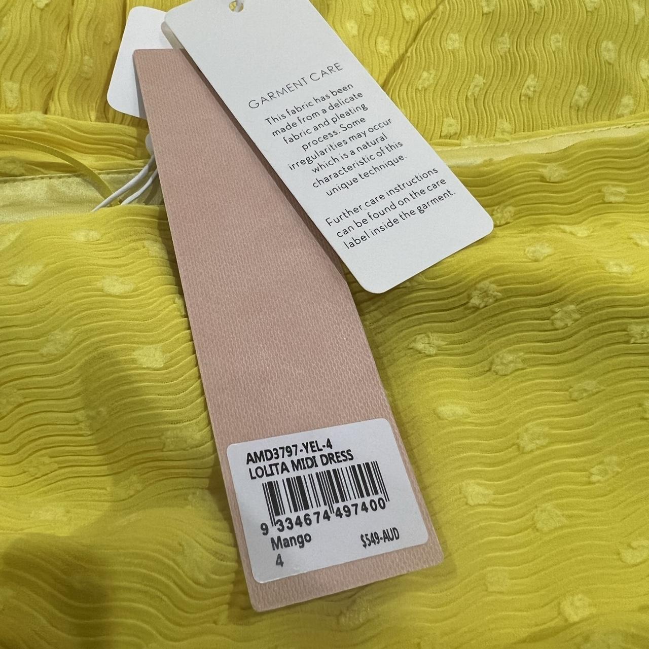 alice McCALL Women's Yellow Dress Depop