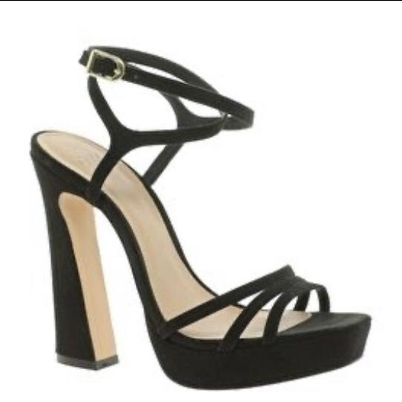 asos black platform heels