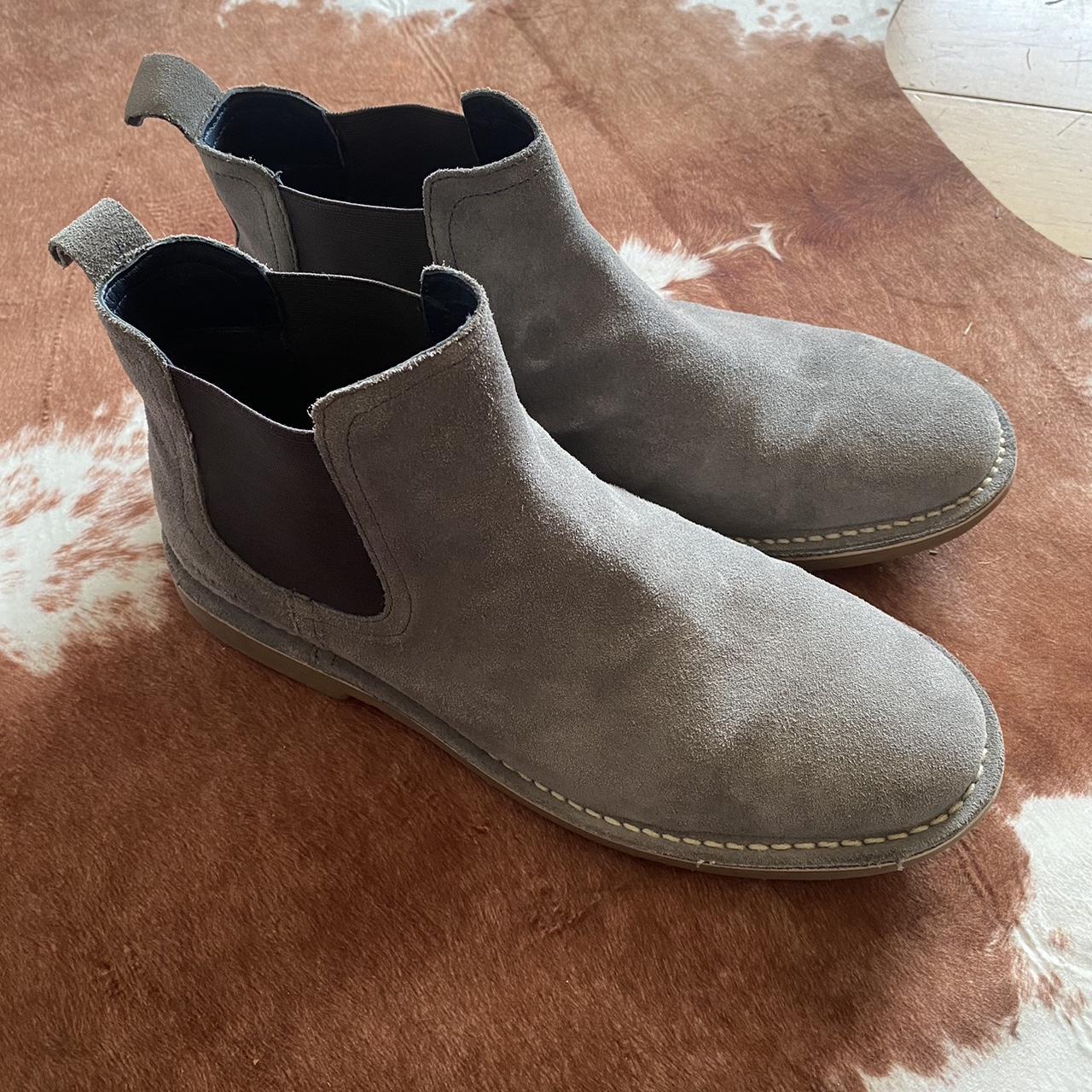 Hawke & Co. Men's Grey Boots Depop