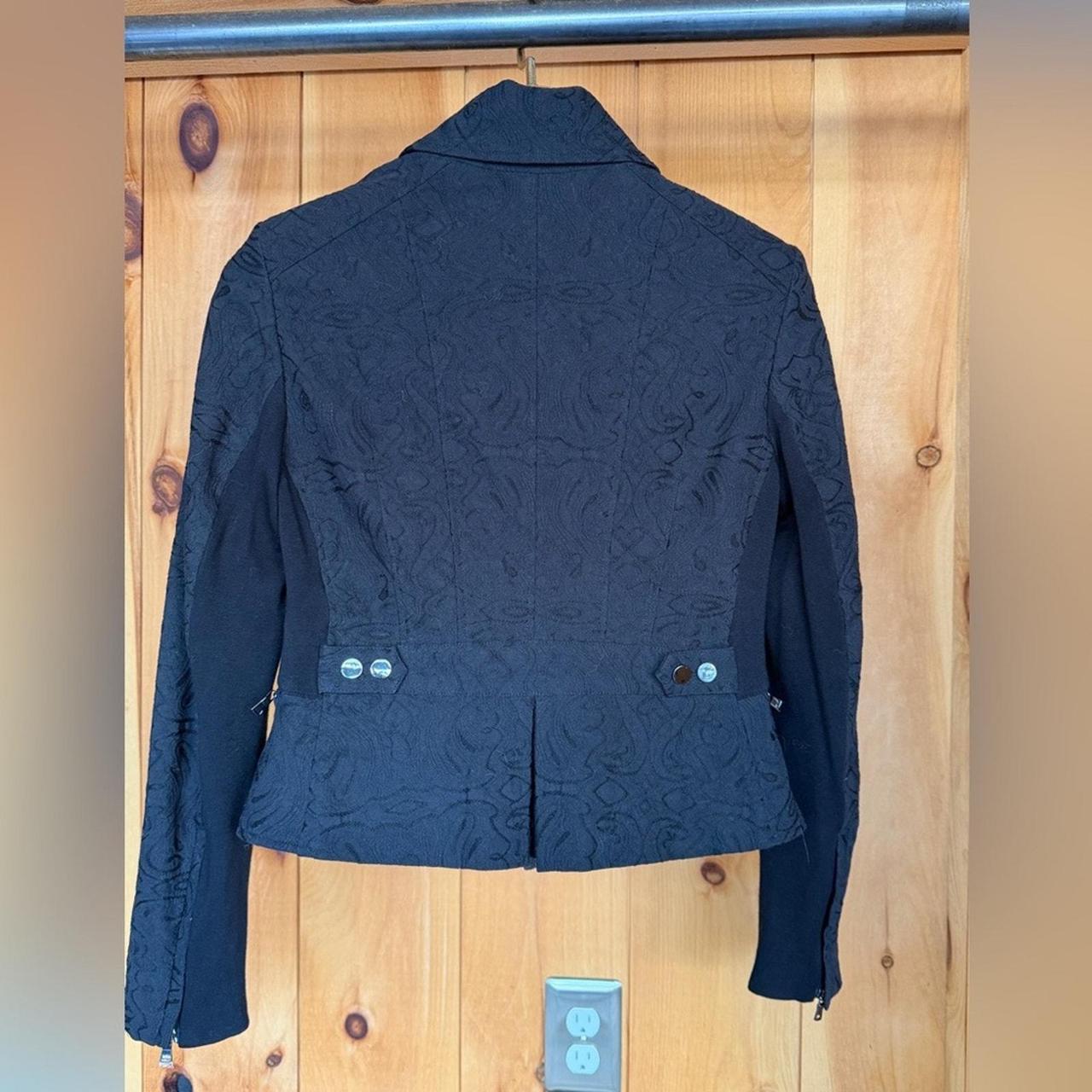 Cache Women's Jacket - Black - 8 – CACHE Chic bla… - image 3