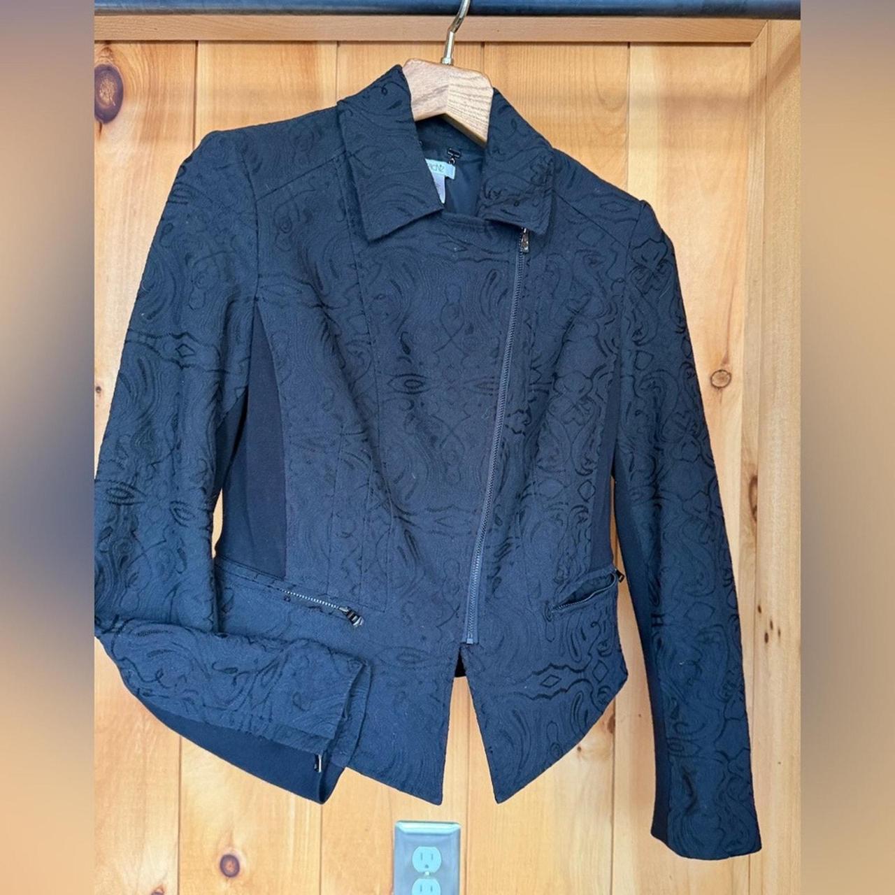 Cache Women's Jacket - Black - 8 – CACHE Chic bla… - image 1