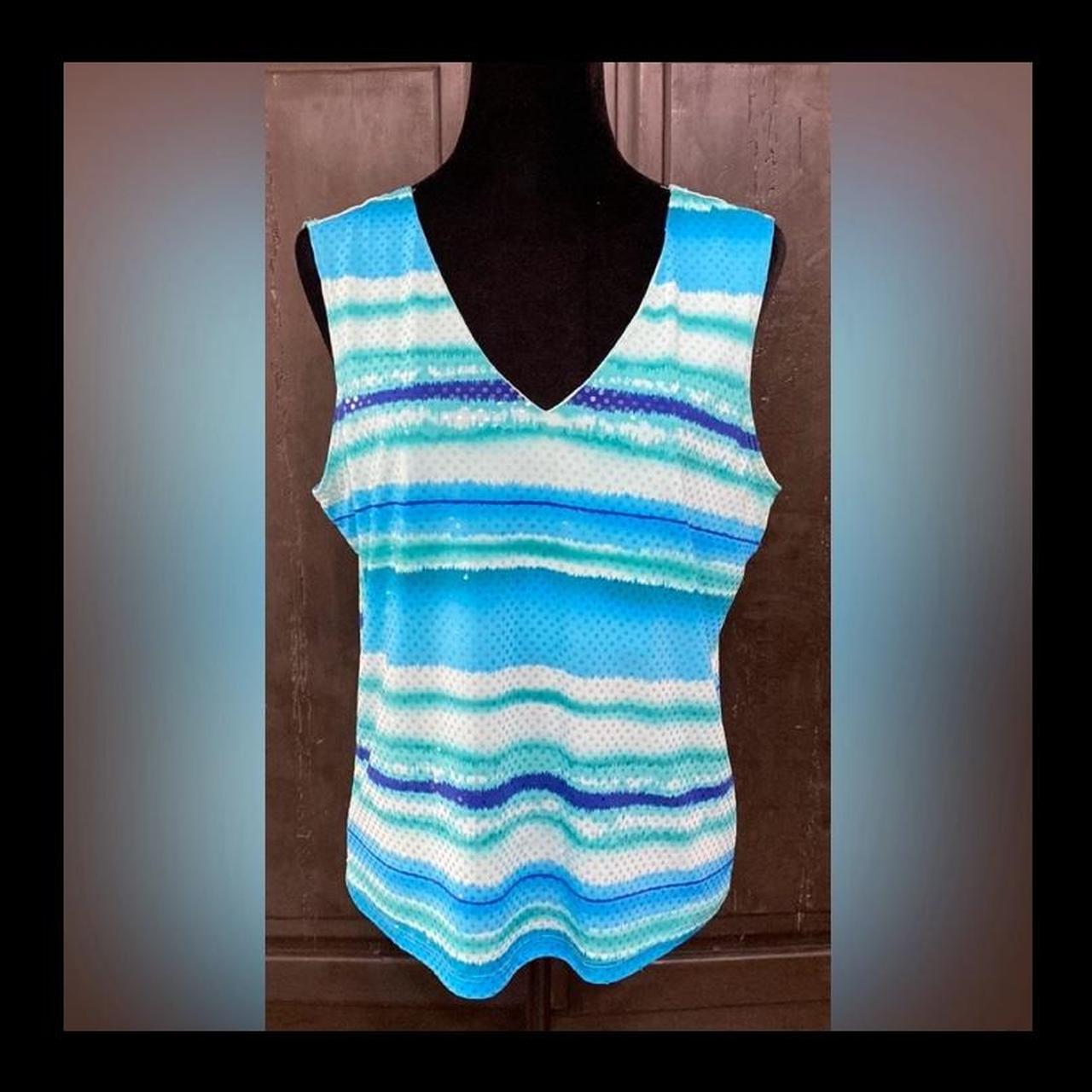 & Other Stories Women's Tank top - Blue/Multi - L… - image 1