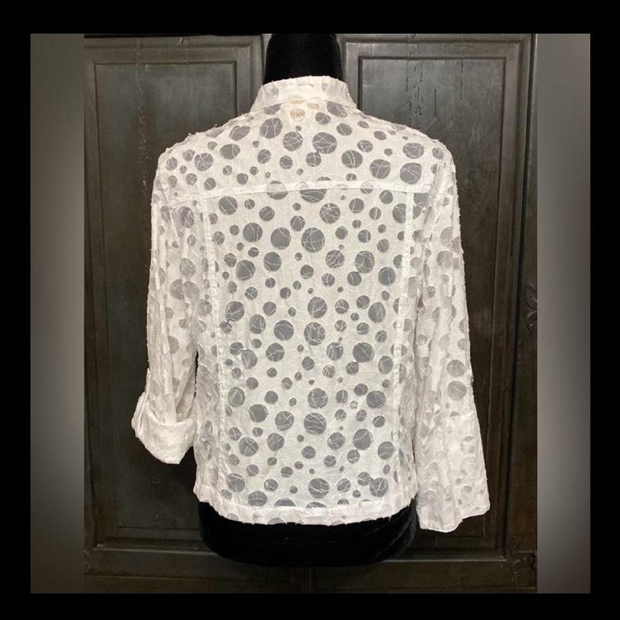 Ruby Rd. Women's Blouse - White - M – Ruby Rd. Wh… - image 3