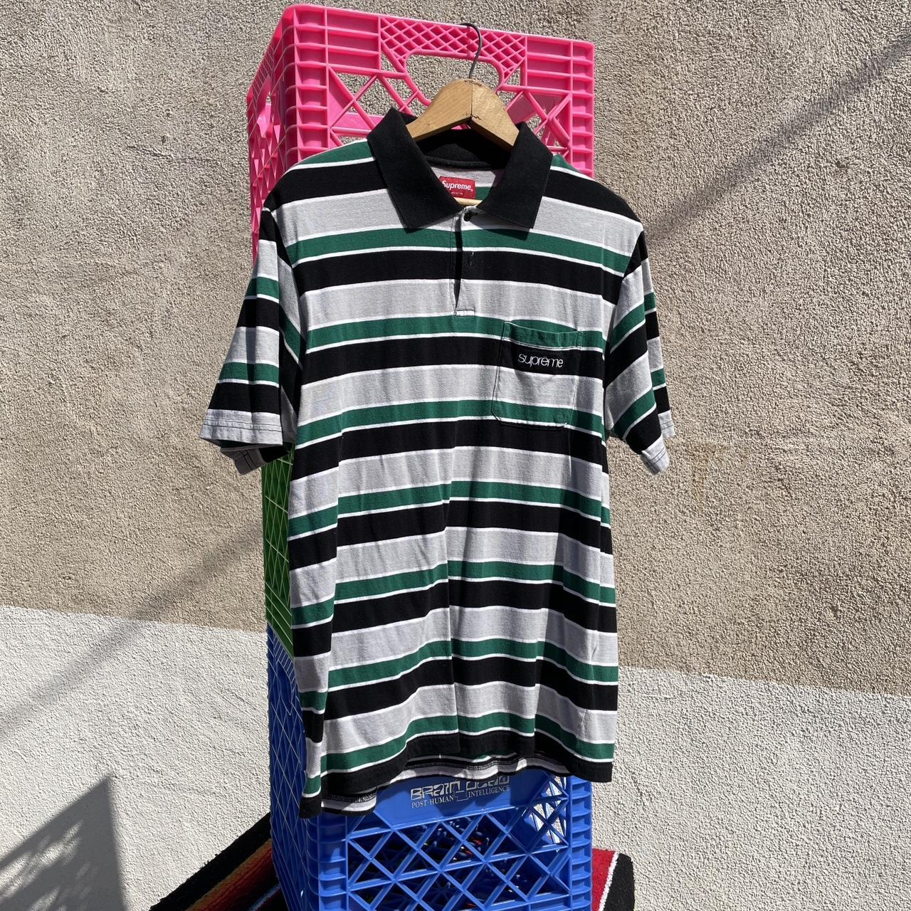 Supreme shop striped polo