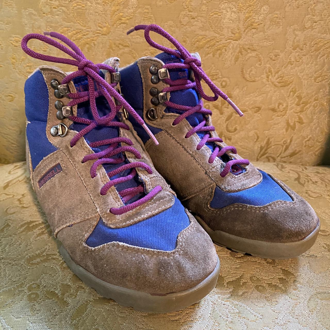 merrell brown leather boots